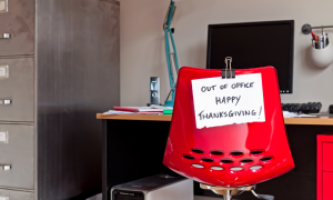 Thanksgiving office photo